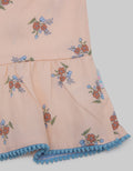 Pipiniko Flower Print Raglan Dress
