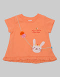 Pipiniko Rabbit Detail Girls T-Shirt