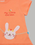 Pipiniko Rabbit Detail Girls T-Shirt