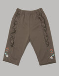 Pipiniko Ruffle Detail Celana Panjang Anak Perempuan