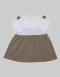 Pipiniko Overall Terry Dress for Girls