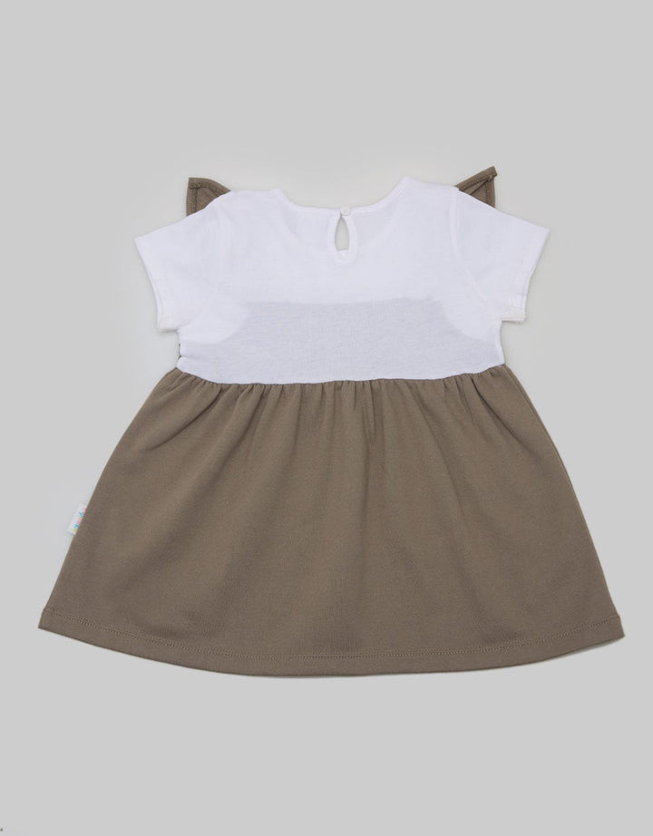 Pipiniko Overall Terry Dress for Girls