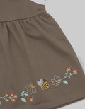 Pipiniko Overall Terry Dress for Girls