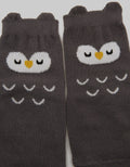 Pipiniko Boys Owl Anti-Slip Socks