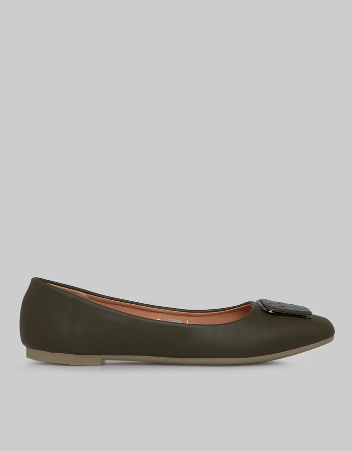 St. Yves Braid Look Sepatu Ballerinas Wanita