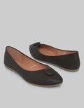 St. Yves Ballerina Pointed Flat Shoes Wanita