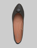 St. Yves Ballerina Pointed Flat Shoes Wanita