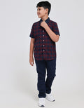 Cardinal Kids Boy Small Checked Shirt