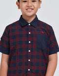 Cardinal Kids Boy Small Checked Shirt