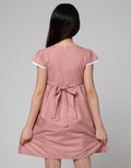 Sweet Miss Short Sleeve Midi Dress Dada Bordir Flowers