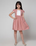Sweet Miss Short Sleeve Midi Dress Dada Bordir Flowers