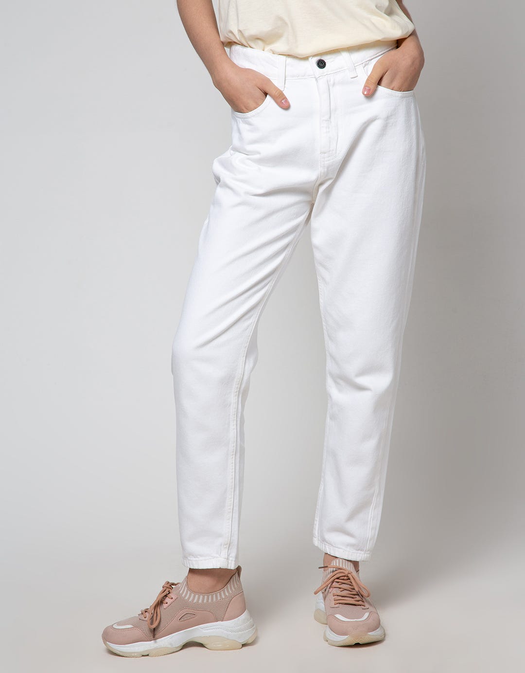 Nevada Denim Long Pants Mom Fit