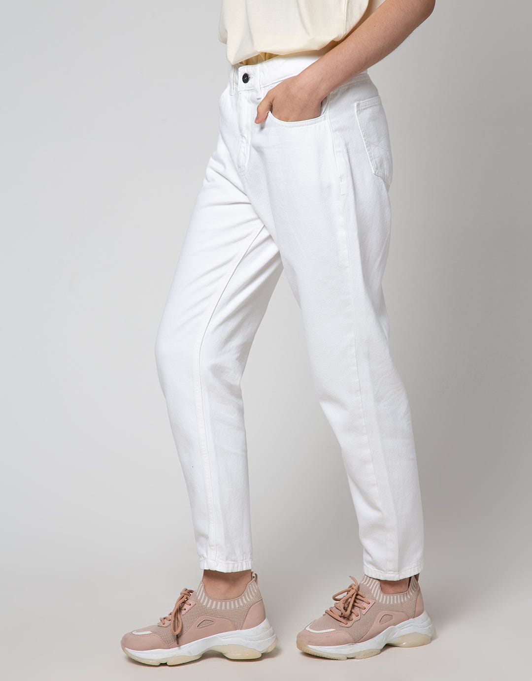 Nevada Denim Long Pants Mom Fit
