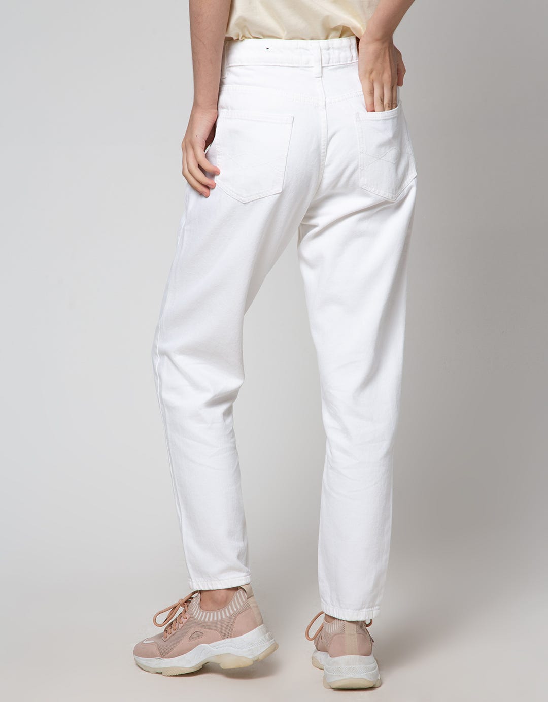 Nevada Denim Long Pants Mom Fit