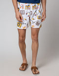 Cole Boxer Knit Print Music 402