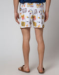 Cole Boxer Knit Print Music 402