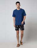 Cole Boxer Knit Print Space