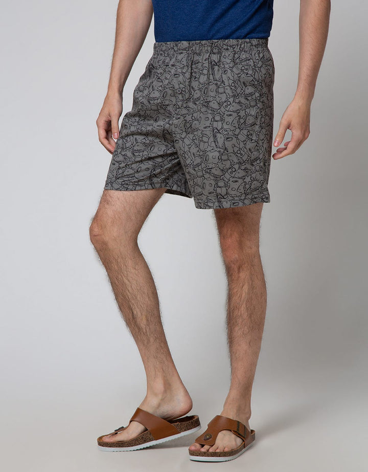 Cole Boxer Knit Print Space