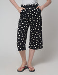 Nevada Capri Basic Polka Knit