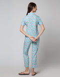 Nevada Short Sleeve Pyjama Pants Love Kitty