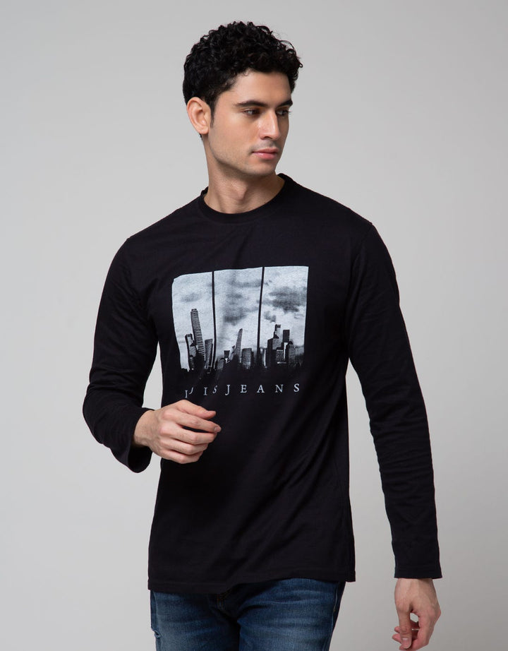 Lois Photo Print Kaos Casual Pria