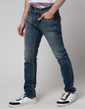 Lois Slim Fit Stretch Washed Jeans for Men