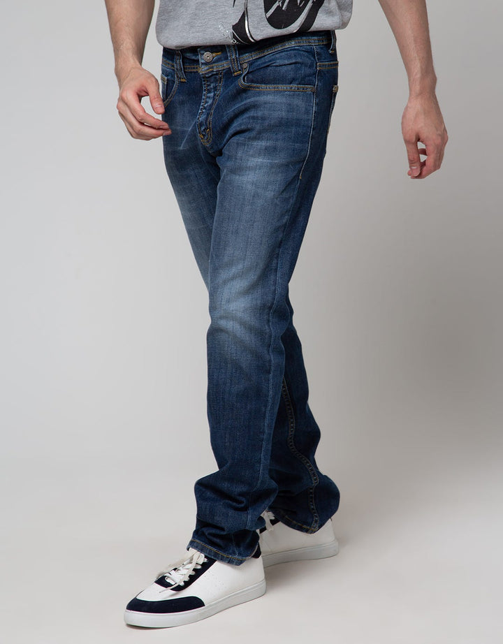 Lois Slim Fit Stretch Washed Jeans for Men