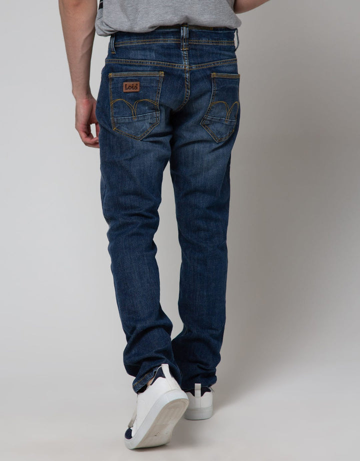Lois Slim Fit Stretch Washed Jeans for Men