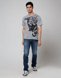 Lois Slim Fit Stretch Washed Jeans for Men
