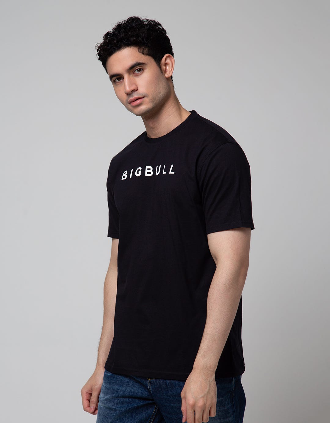 Lois Bigbull Logo Kaos Casual Pria