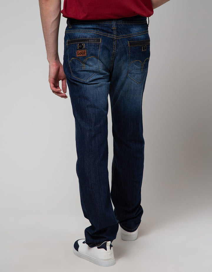 Lois Slim Fit Jeans Belt Loops Long Pants