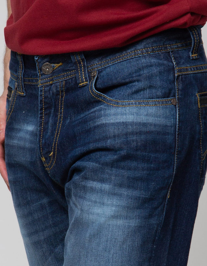 Lois Slim Fit Jeans Belt Loops Long Pants