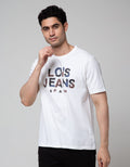 Lois Jeans Logo Print Casual Men's T-Shirt