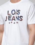 Lois Jeans Logo Print Casual Men's T-Shirt