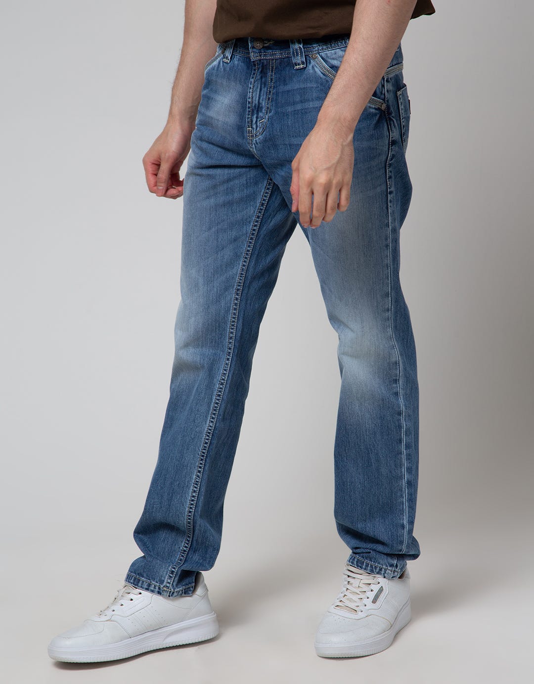 Lois Slim Fit Jeans Button Down Pants