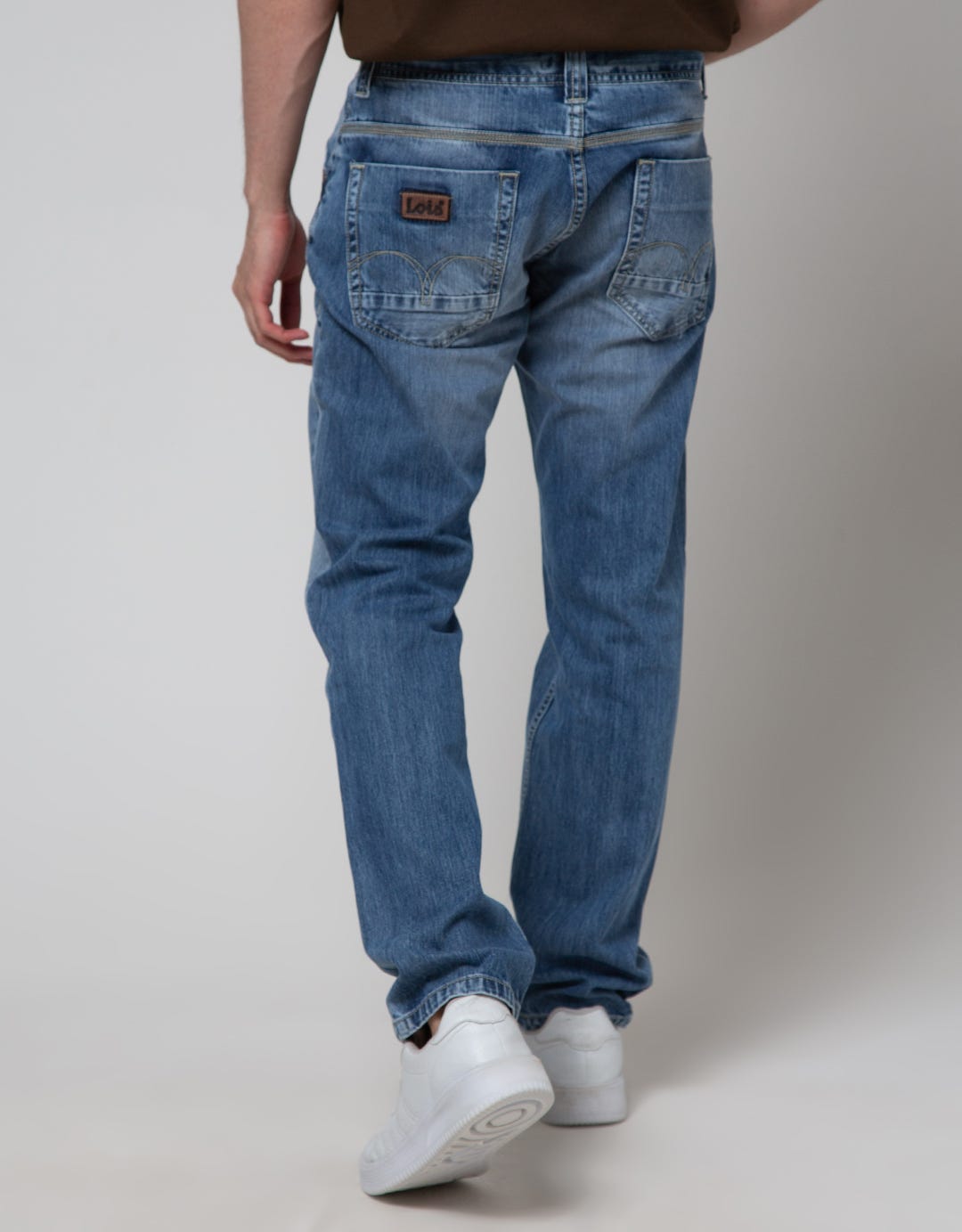 Lois Slim Fit Jeans Button Down Pants