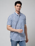 Lois Stipes Stripes Kemeja Pria