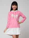 Aero Bear Ear Dress Hoodie Girls