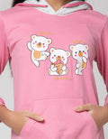 Aero Bear Ear Dress Hoodie Girls