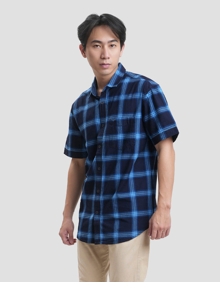 Cardinal Jeans Kemeja Lengan Pendek Pria