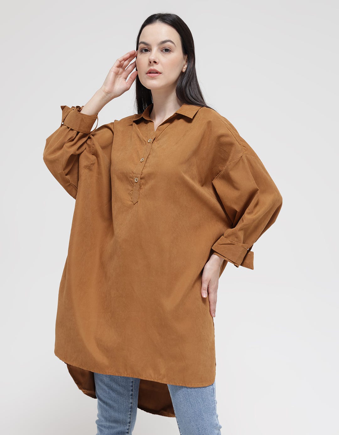 Lois Girl Cotton Twill Shirt