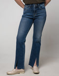 Lois Girl Semi Boot Cut Stretch Jeans
