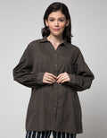 Lois Girl Cotton Suede Look Kemeja Wanita