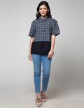 Lois Girl Twill Shirt Two Look