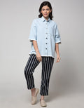 Lois Girl Cotton Denim Kemeja Wanita