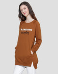 Cardinal Girl Be Awesome Women's Sweater