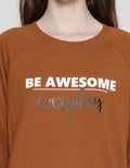 Cardinal Girl Be Awesome Women's Sweater
