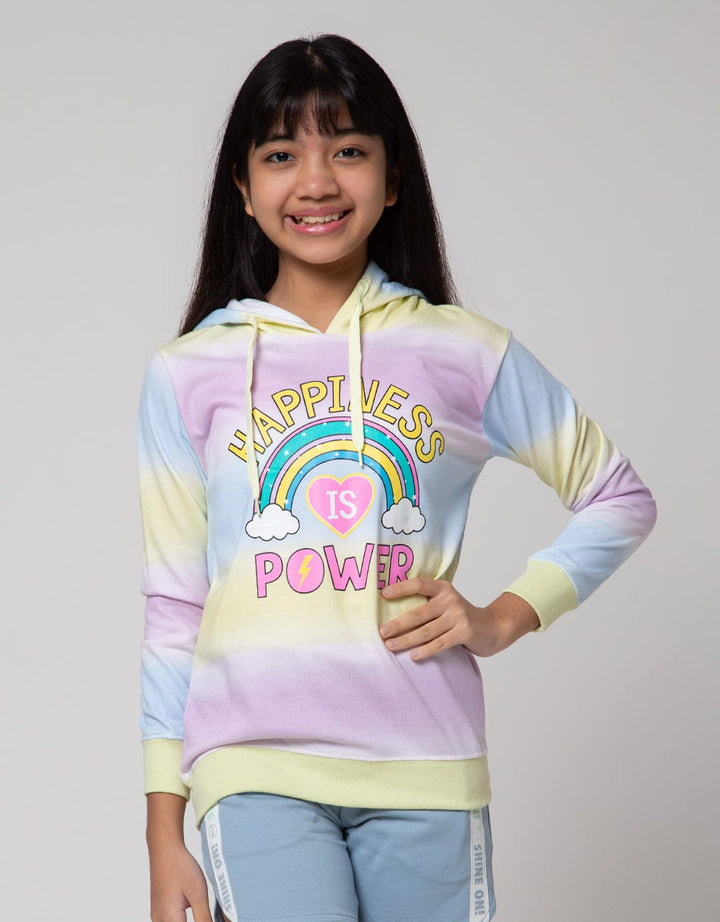 Aero Sweatshirt Hoodie Tie Dye Happiness