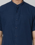 Hassenda Baju Koko Flannel Yasin Black Carbon