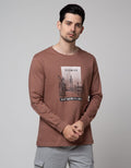 T Zone Long Sleeve T-Shirt Theme Scenery Photoprint - Dreaming 1